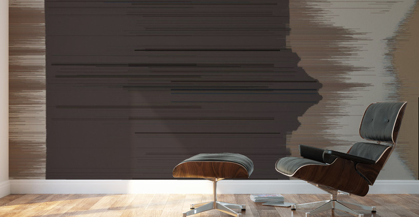 Blue angel art abstract design 122 Wall Murals