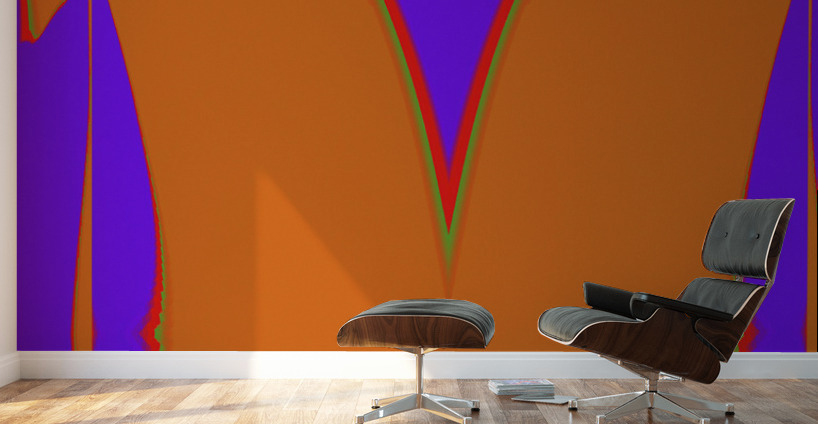 Blue angel art abstract design 105 Wall Murals