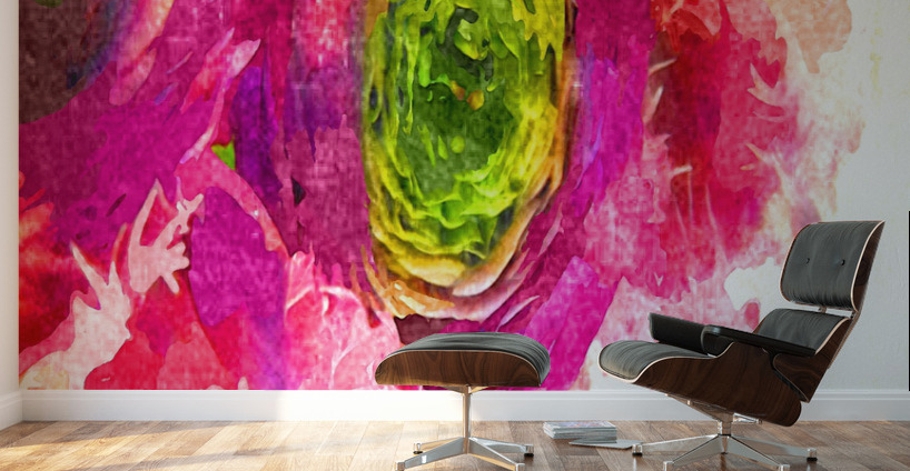 Watercolor Floral 04 Wall Murals