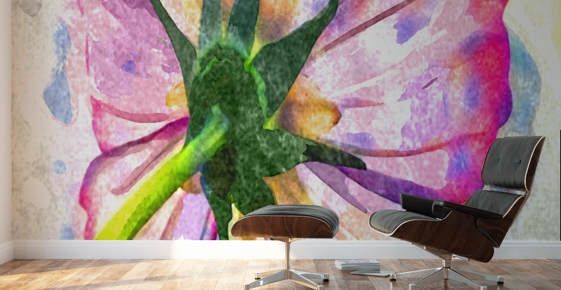 Watercolor Floral 14 Wall Murals
