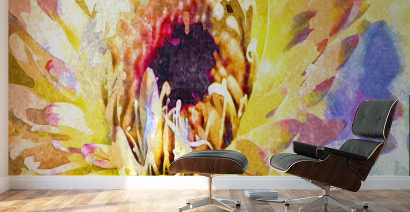 Watercolor Floral 12 Wall Murals