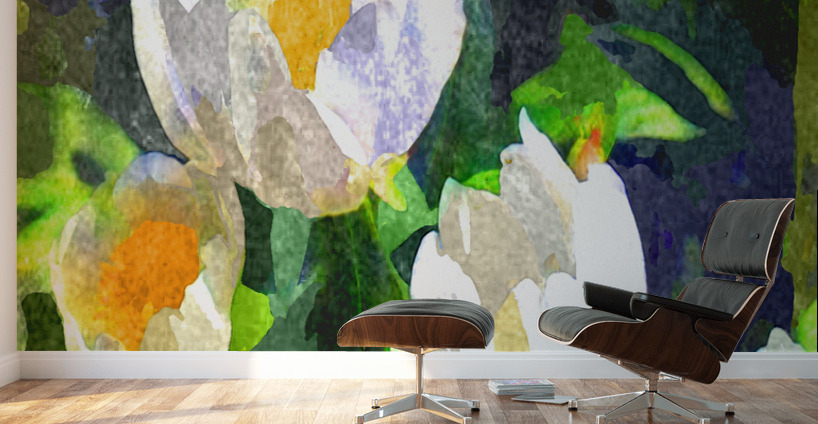 Watercolor Floral 20 Wall Murals