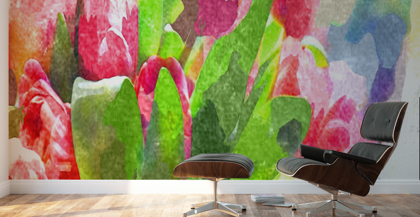 Watercolor Floral 28 Wall Murals
