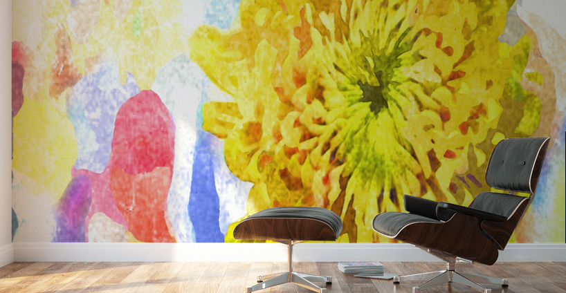 Watercolor Floral 30 Wall Murals