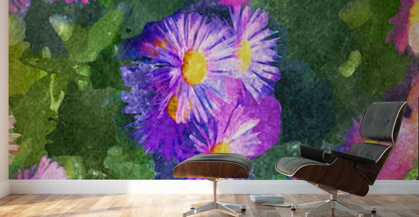 Watercolor Floral 32 Wall Murals