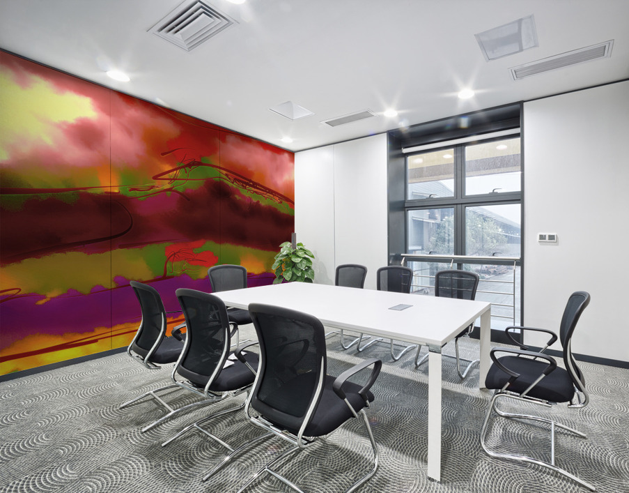 Abstract line art the 21st version 3 horizontal Wall Printing