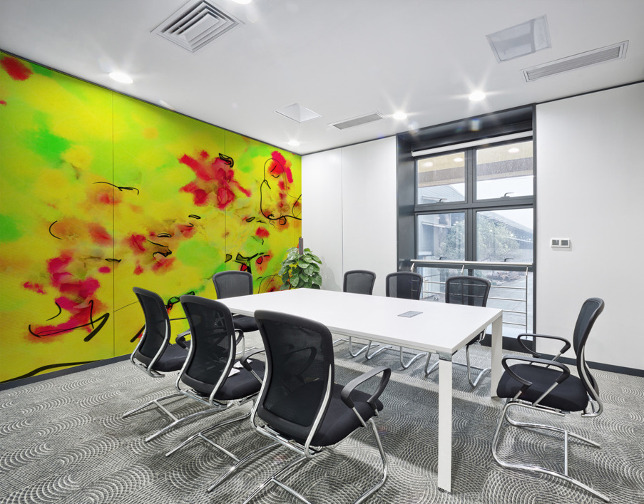 Abstract line art 14th horizontal Version 1 Wall Printing