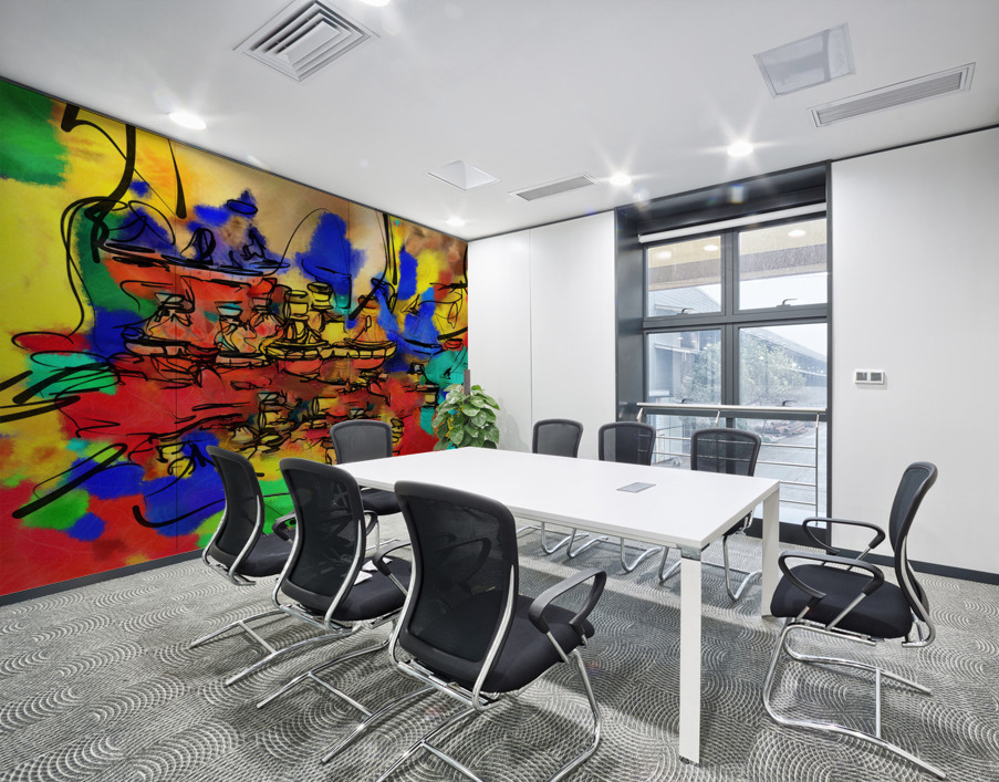 Abstract line art the 2nd horizontal Wall Printing