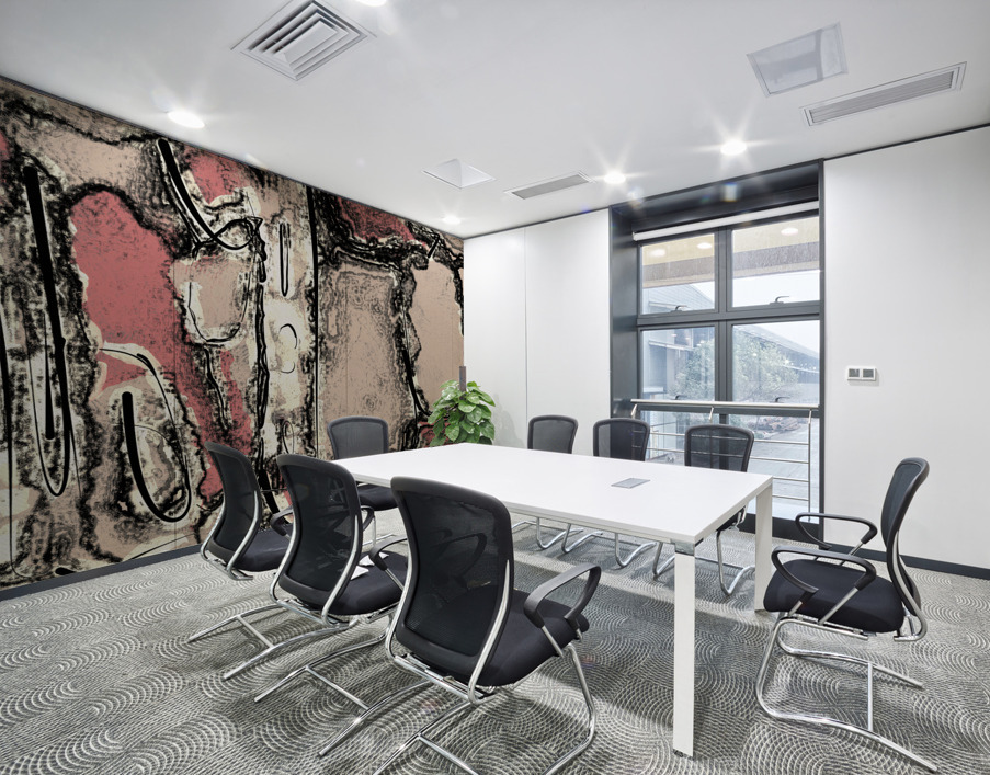 Abstract line art the 18th version 1 horizontal Wall Printing