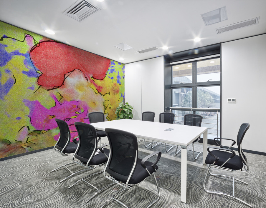 Abstract line art the 6th horizontal Wall Printing