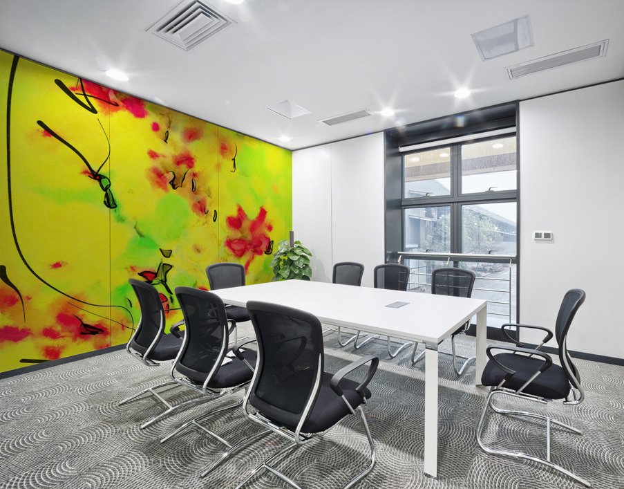 Abstract line art the 14th vertical version 1 Wall Printing