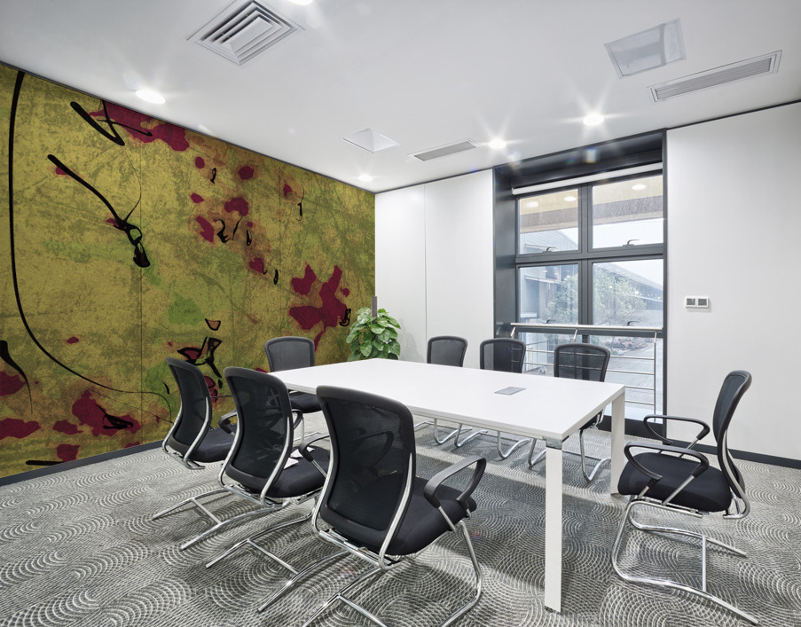 Abstract line art the 14th vertical version 2 Wall Printing