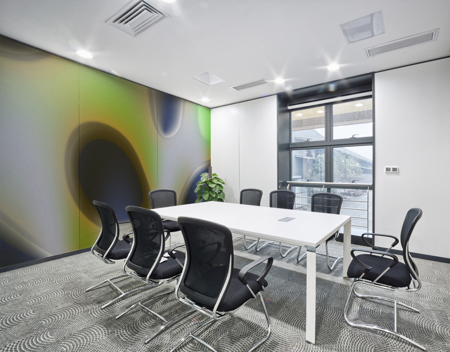 Blue angel art abstract design 11 Wall Printing