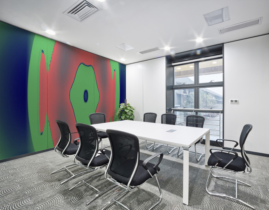 Blue angel art abstract design 19 Wall Printing