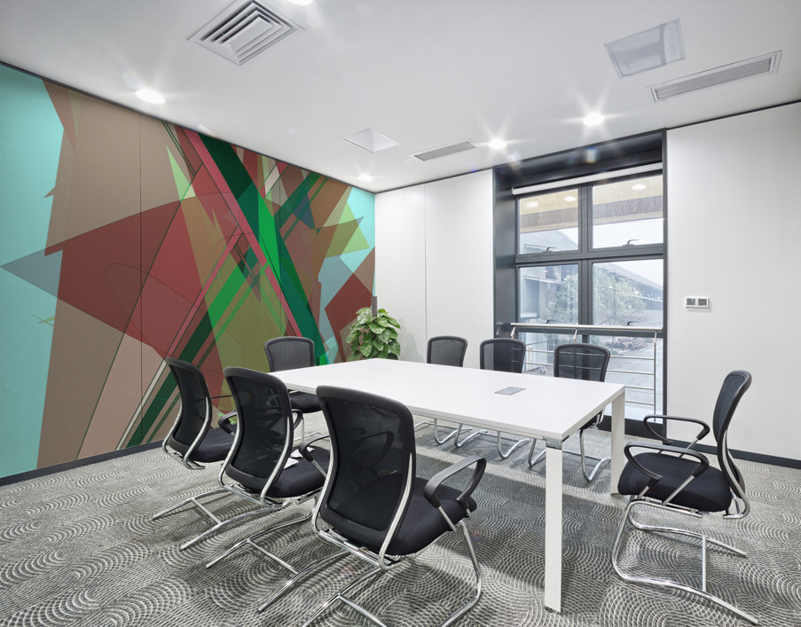 Blue angel art abstract design 44 Wall Printing