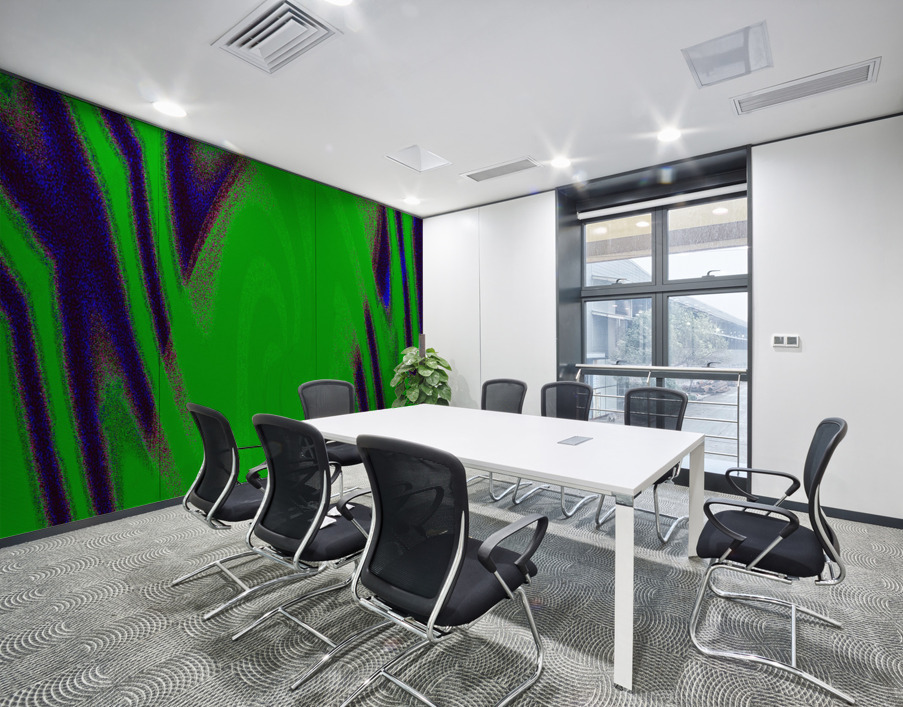 Blue angel art abstract design 34 Wall Printing