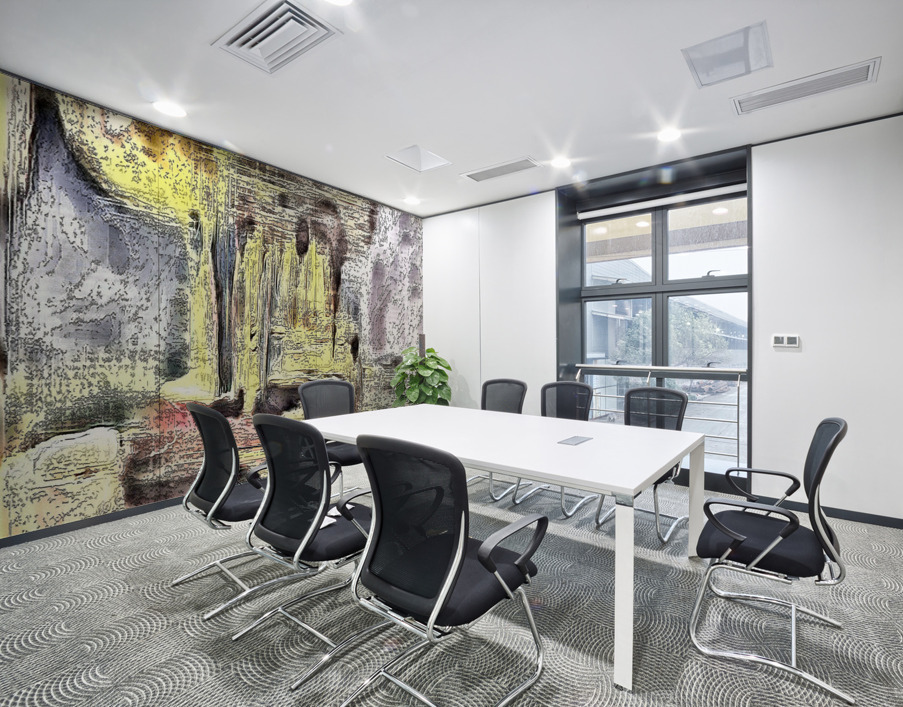 Blue angel art abstract design 15 Wall Printing