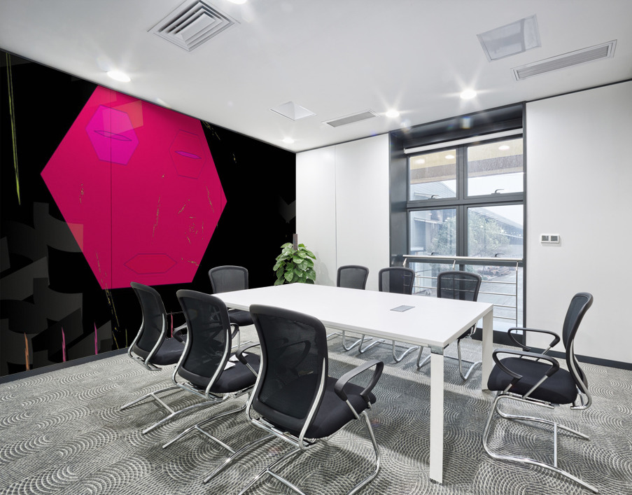 Blue angel art abstract design 22 Wall Printing