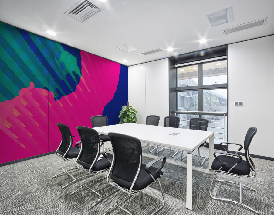 Blue angel art abstract design 83 Wall Printing