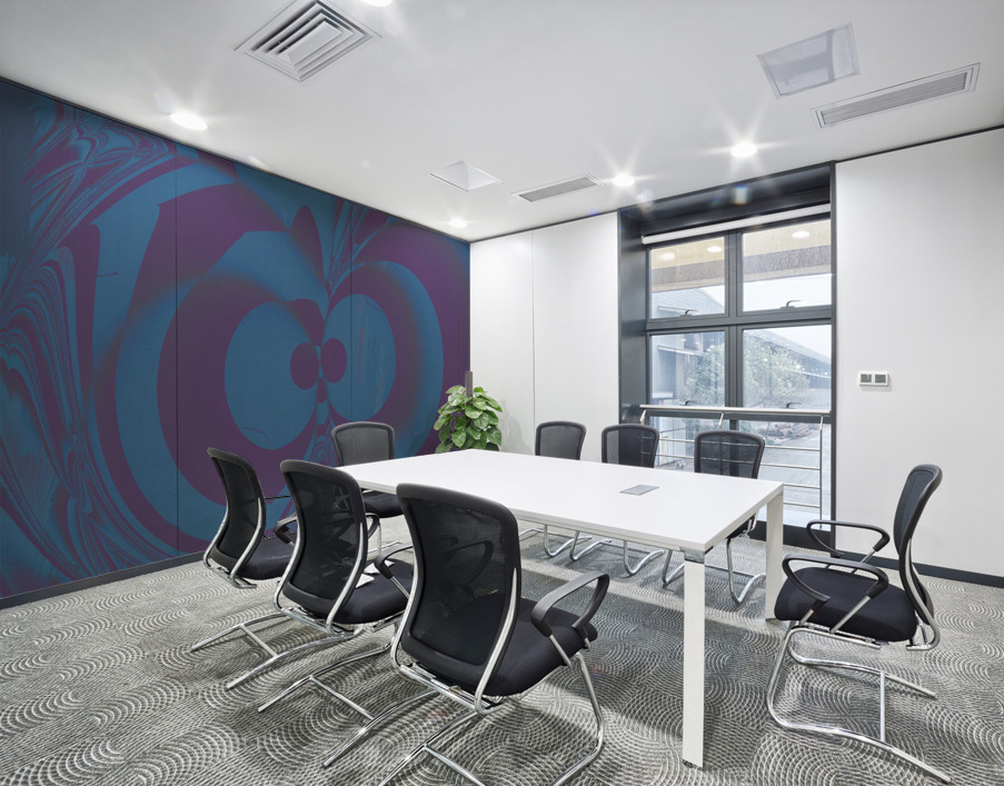 Blue angel art abstract design 52 Wall Printing