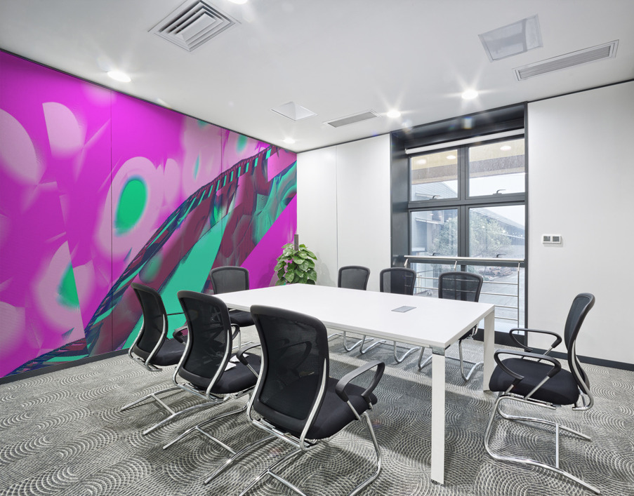 Blue angel art abstract design 87 Wall Printing