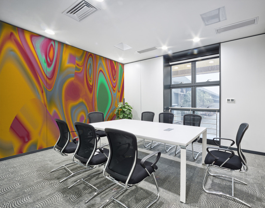 Blue angel art abstract design 76 Wall Printing