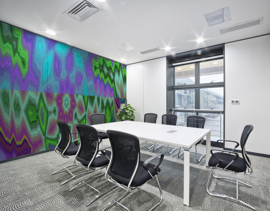 Blue angel art abstract design 56 Wall Printing