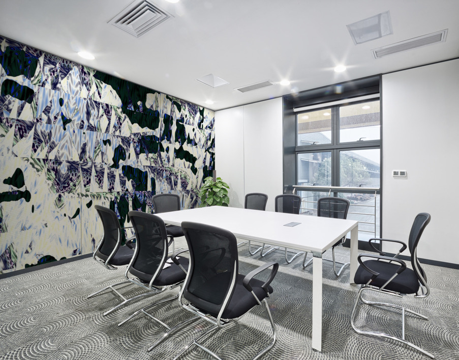 Blue angel art abstract design 93 Wall Printing