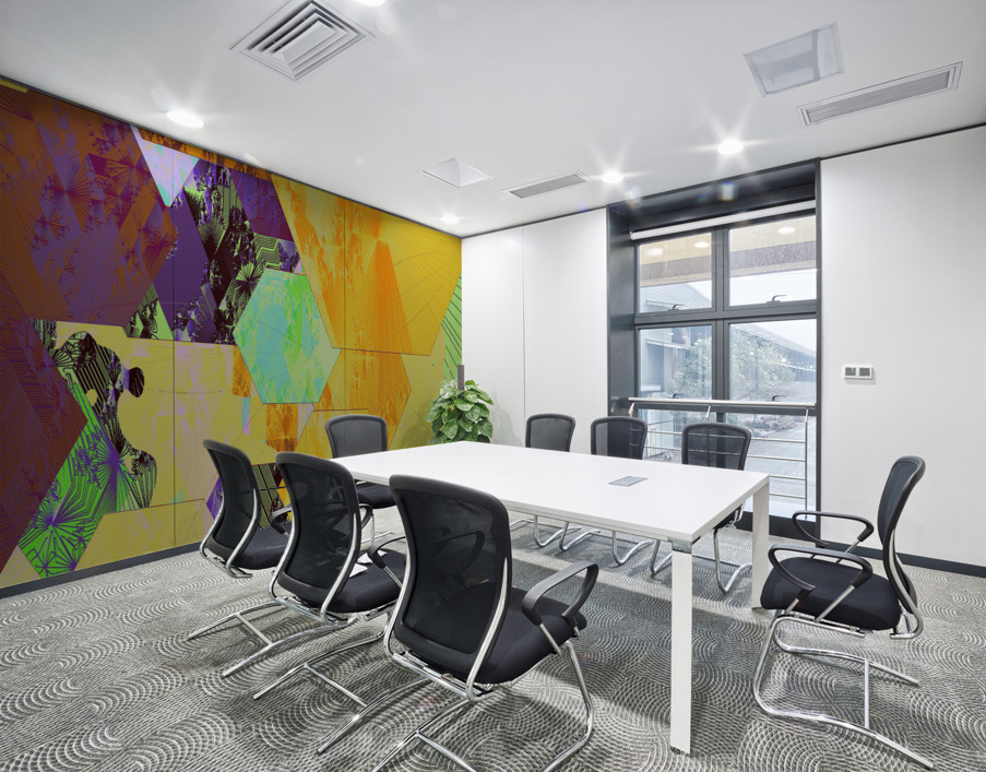 Blue angel art abstract design 88 Wall Printing