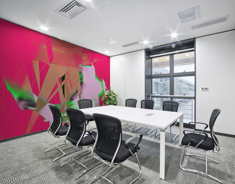 Blue angel art abstract design 125 Wall Printing