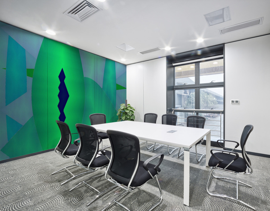 Blue angel art abstract design 135 Wall Printing