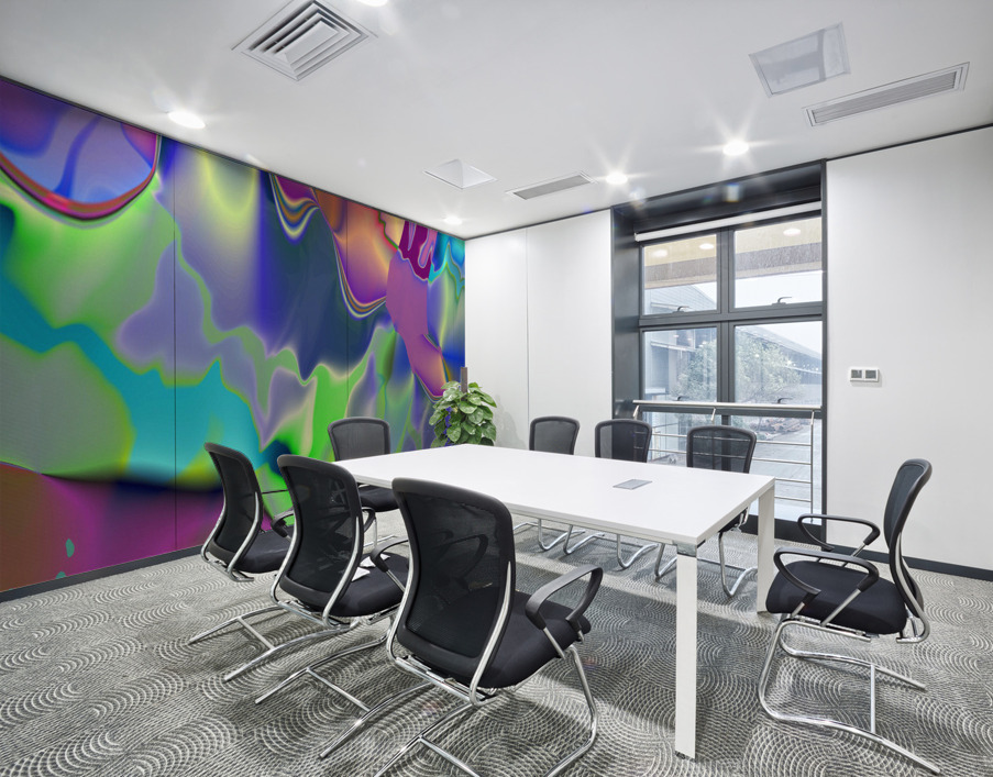 Blue angel art abstract design 126 Wall Printing