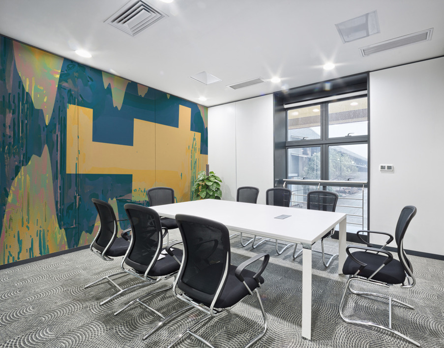 Blue angel art abstract design 111 Wall Printing