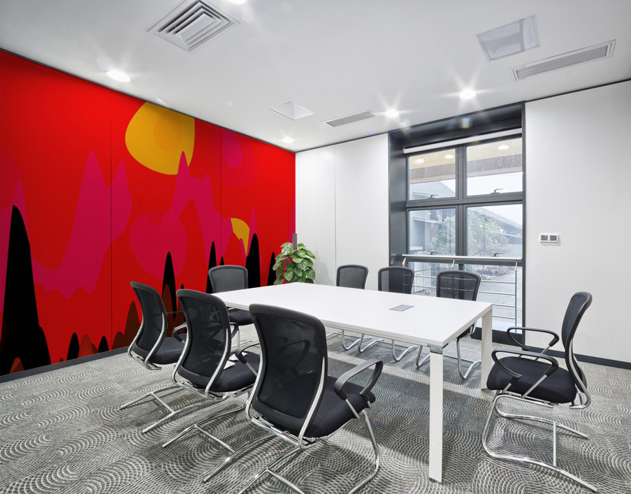 Blue angel art abstract design 123 Wall Printing