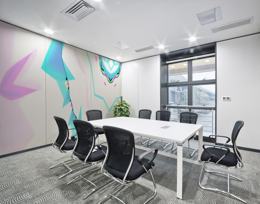 Blue angel art abstract design 130 Wall Printing