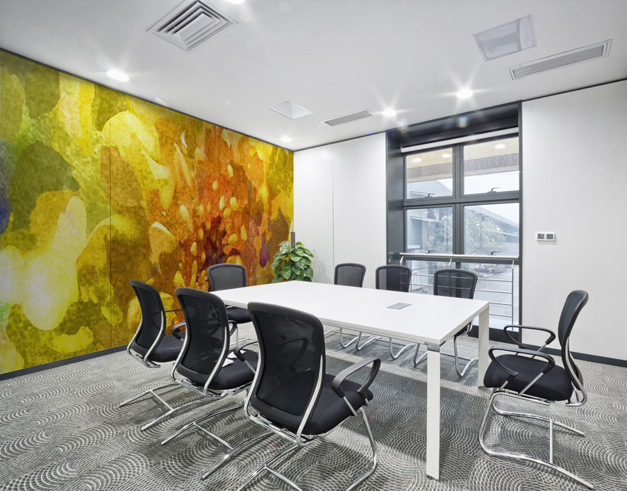 Watercolor Floral 02 Wall Printing