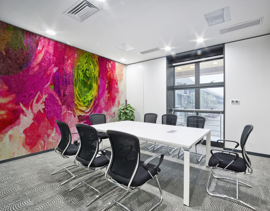 Watercolor Floral 04 Wall Printing