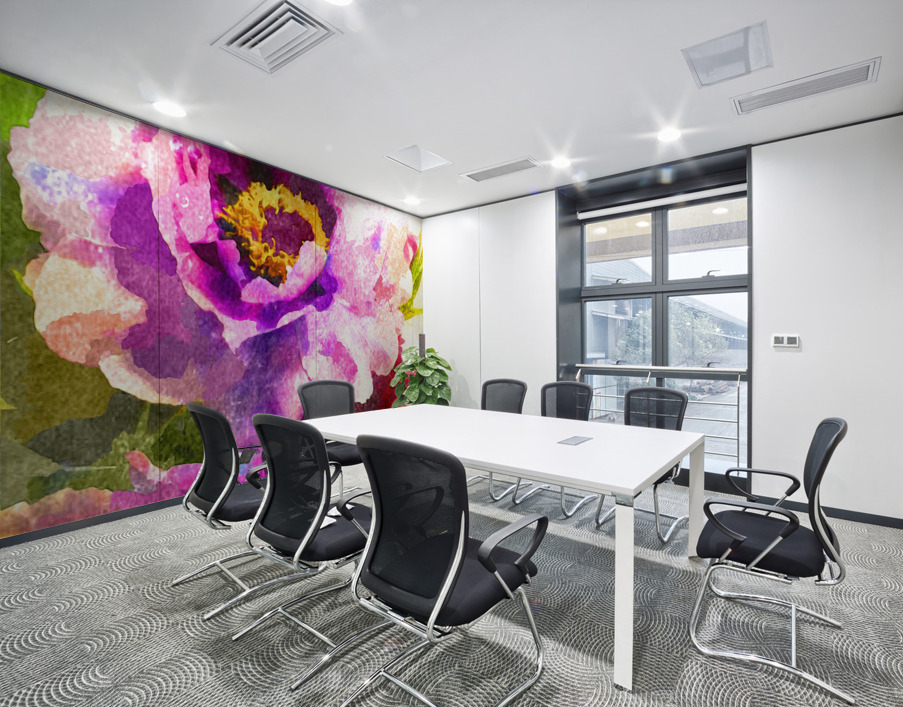 Watercolor Floral 08 Wall Printing