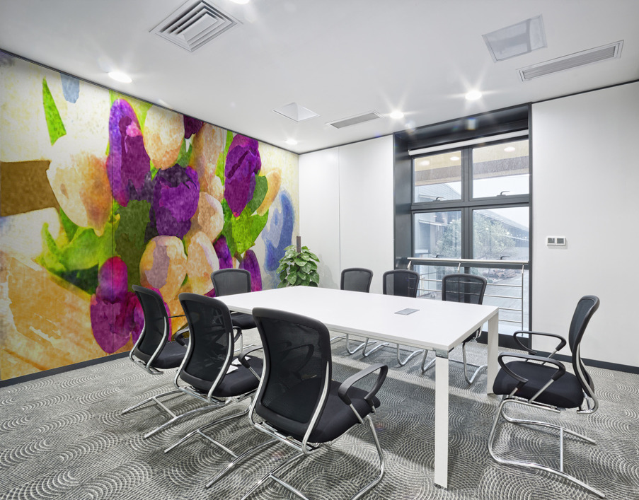 Watercolor Floral 06 Wall Printing