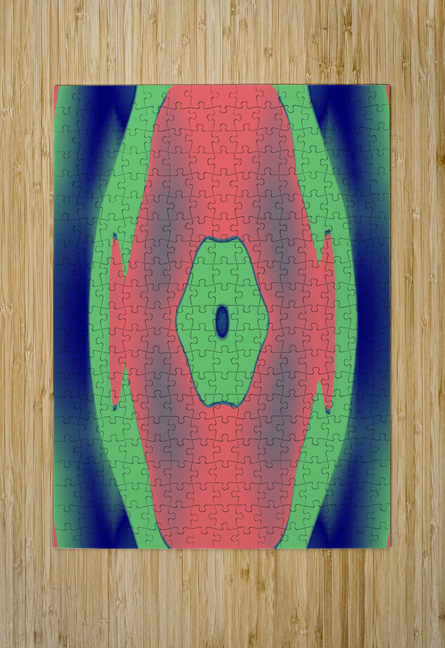 Blue angel art abstract design 19 Designer Art Decor Puzzle printing