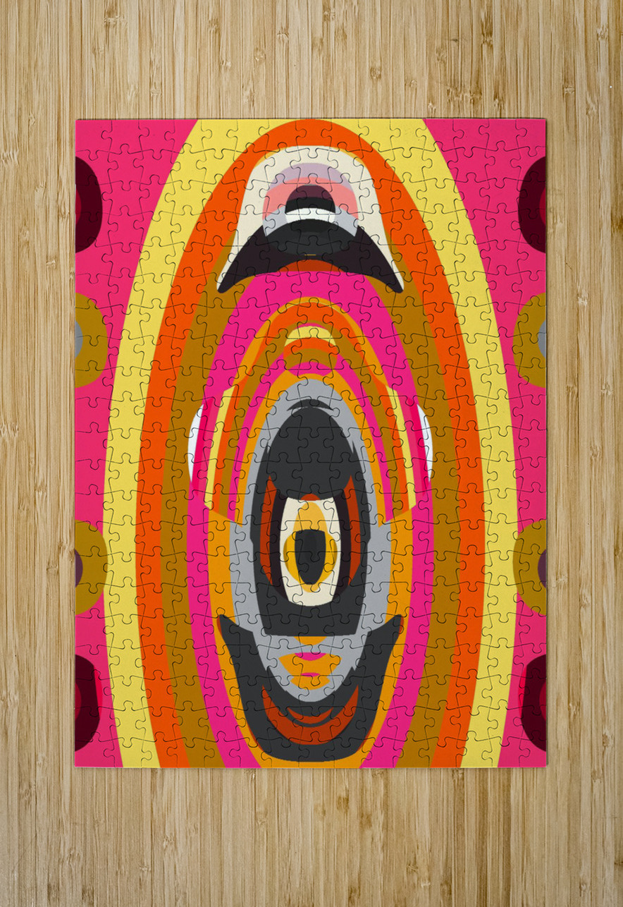 Blue angel art abstract design 30 Designer Art Decor Puzzle printing