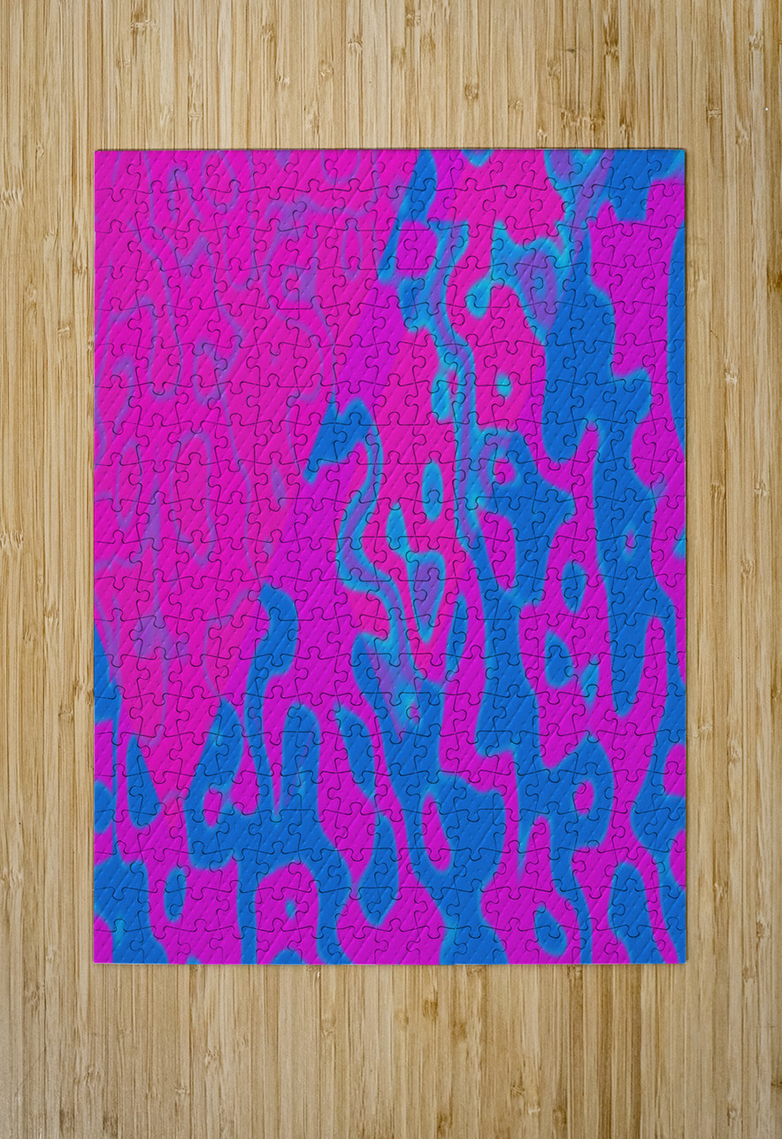 Blue angel art abstract design 23 Designer Art Decor Puzzle printing