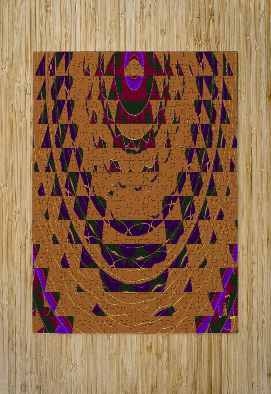 Blue angel art abstract design 28 Designer Art Decor Puzzle printing