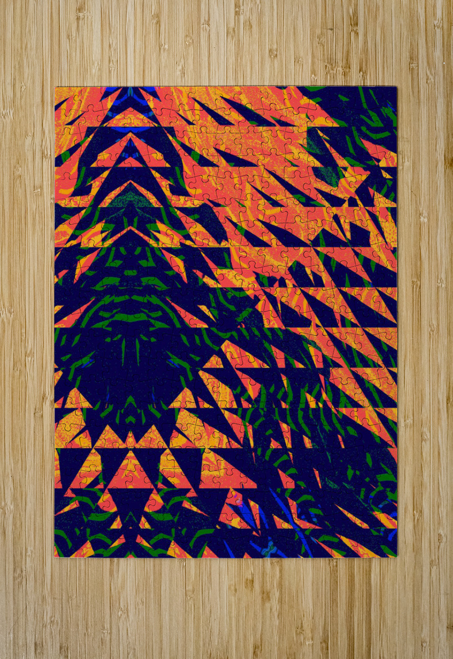 Blue angel art abstract design 27 Designer Art Decor Puzzle printing