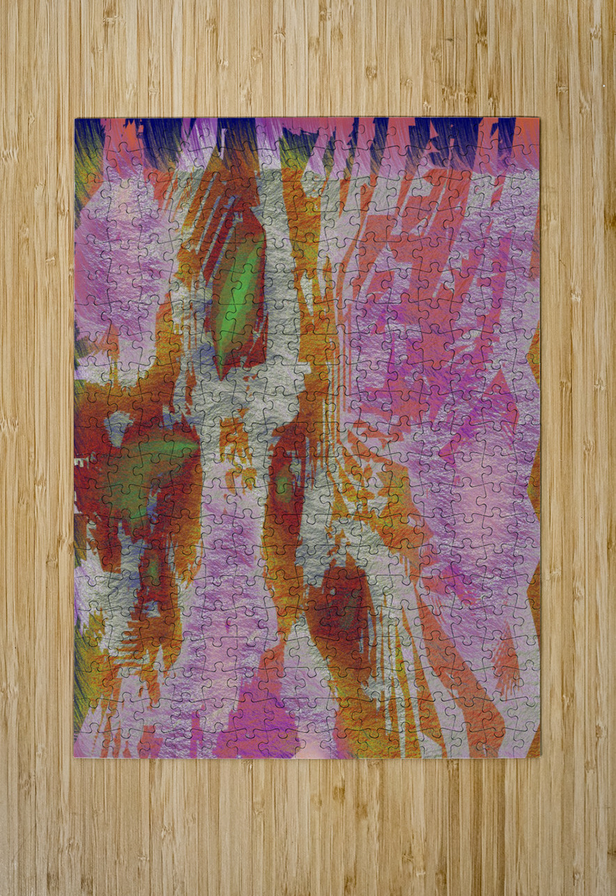 Blue angel art abstract design 6 Designer Art Decor Puzzle printing