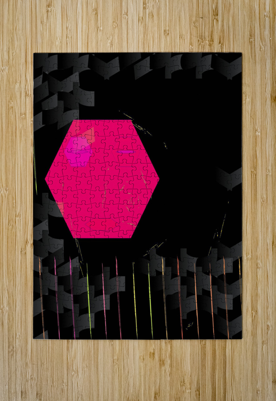 Blue angel art abstract design 22 Designer Art Decor Puzzle printing