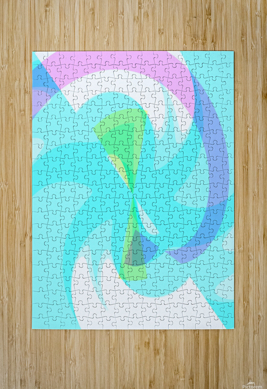 Blue angel art abstract design 29 Designer Art Decor Puzzle printing