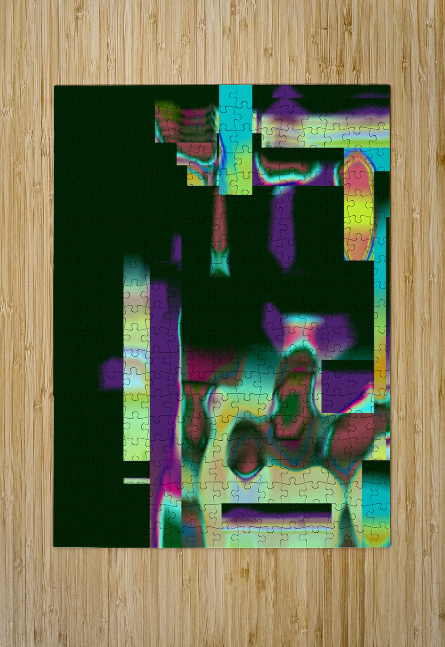 Blue angel art abstract design 78 Designer Art Decor Puzzle printing