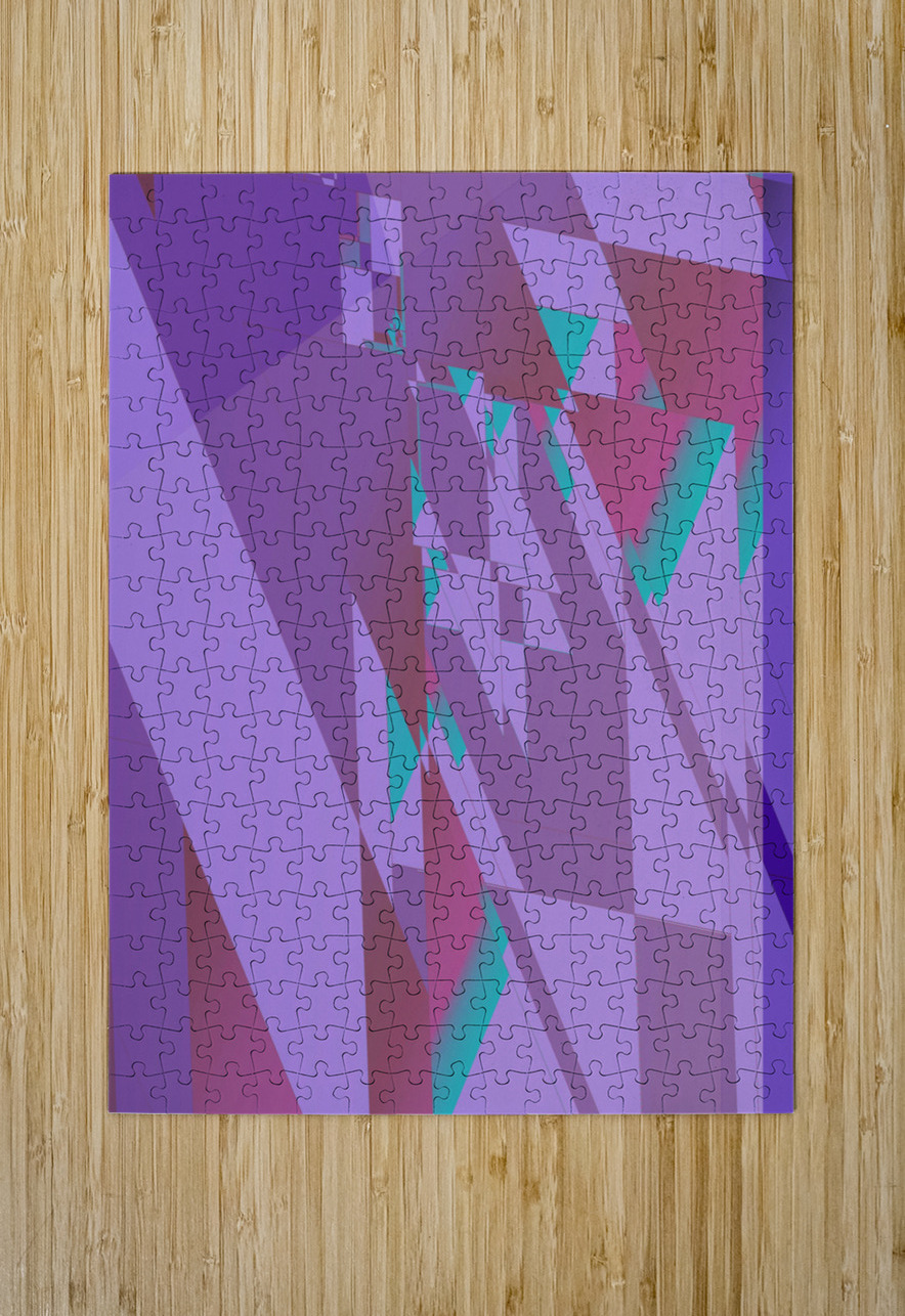 Blue angel art abstract design 94 Designer Art Decor Puzzle printing