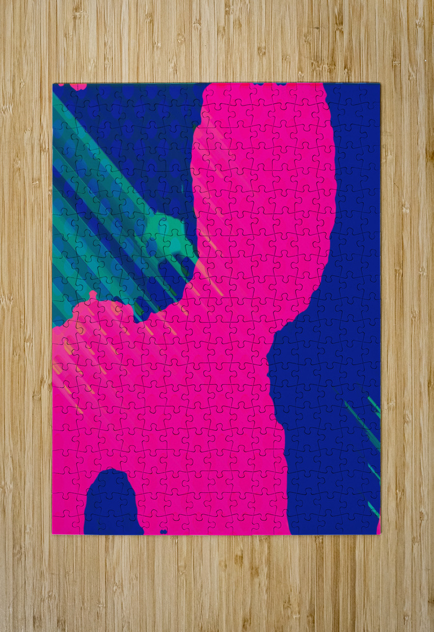 Blue angel art abstract design 83 Designer Art Decor Puzzle printing